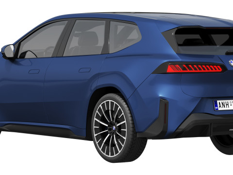 Electric SUV iX3 2026 3D Modell