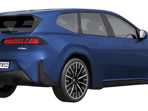 Electric SUV iX3 2026 3D Model