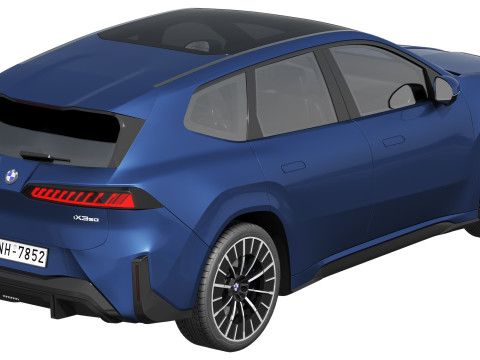 Electric SUV iX3 2026 3D Modell