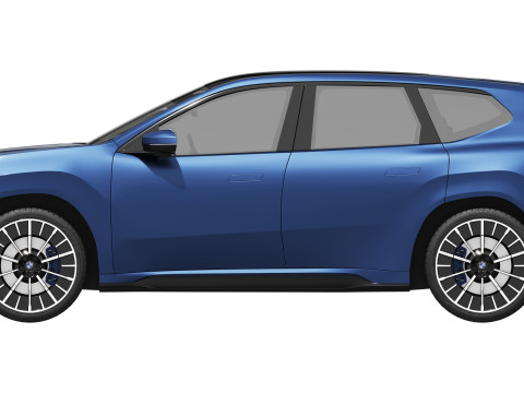 Electric SUV iX3 2026 3D Modell