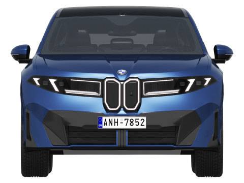 Electric SUV iX3 2026 3D Modell