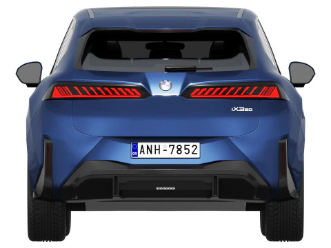 Electric SUV iX3 2026 3D Model