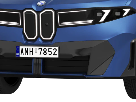 Electric SUV iX3 2026 3D Model