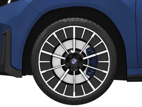 Electric SUV iX3 2026 3D Model