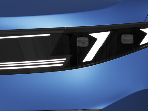 Electric SUV iX3 2026 3D Modell
