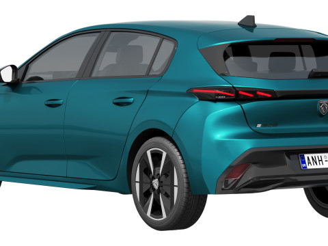 Peugeot 308 2026 Model 3D