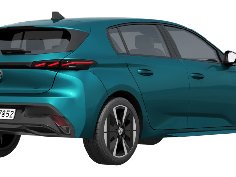 Peugeot 308 2026 Model 3D