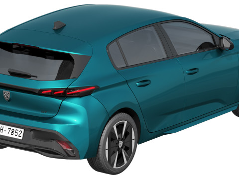 Peugeot 308 2026 Model 3D