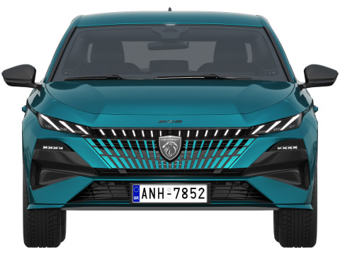 Peugeot 308 2026 Model 3D