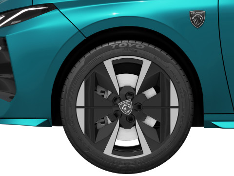 Peugeot 308 2026 Model 3D