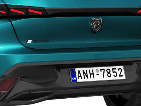 Peugeot 308 2026 Model 3D