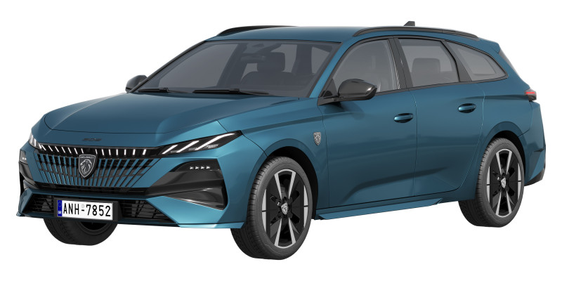 Peugeot 308 SW 2026 Model 3D .c4d .max .obj .3ds .fbx .stl .blend