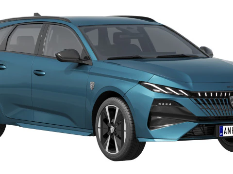 Peugeot 308 SW 2026 Modello 3D