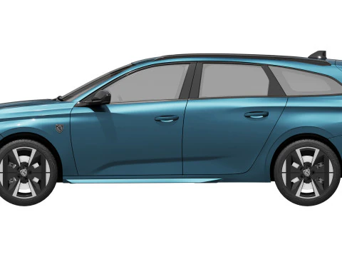 Peugeot 308 SW 2026 Modello 3D