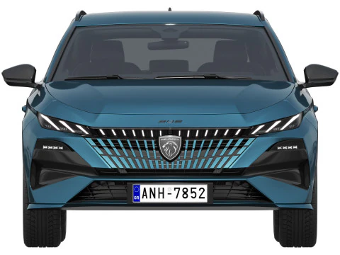 Peugeot 308 SW 2026 Modello 3D