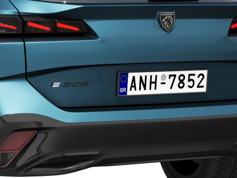 Peugeot 308 SW 2026 Modello 3D