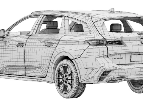 Peugeot 308 SW 2026 Modello 3D