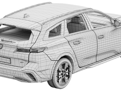 Peugeot 308 SW 2026 Model 3D