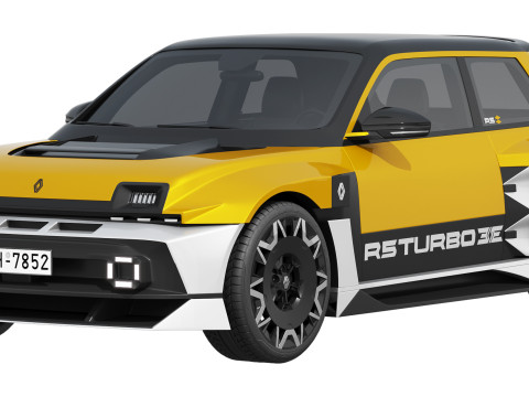 Renault 5 Turbo 3E 2027 3Dモデル