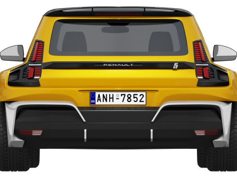 Renault 5 Turbo 3E 2027 3D Model