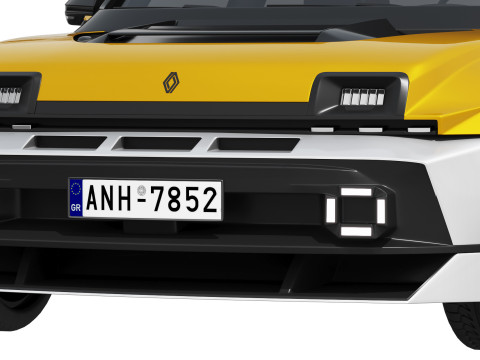 Renault 5 Turbo 3E 2027 3D Model