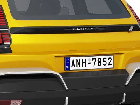 रेनॉल्ट 5 टर्बो 3ई 2027 3D मॉडल