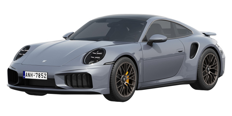 Porsche 911 Turbo S 2026 Modello 3D .c4d .max .obj .3ds .fbx .stl .blend