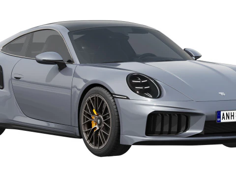 पोर्शे 911 टर्बो एस 2026 3D मॉडल