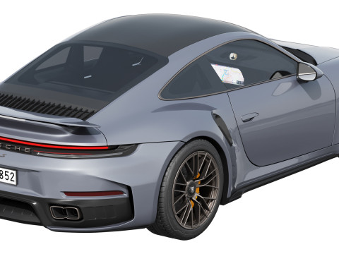 Porsche 911 Turbo S 2026 Modello 3D