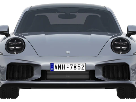 पोर्शे 911 टर्बो एस 2026 3D मॉडल