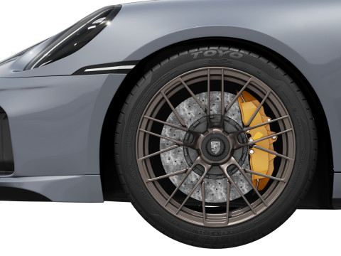 Porsche 911 Turbo S 2026 Modello 3D