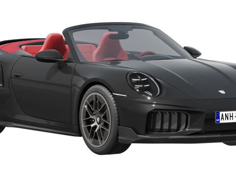 Porsche 911 Turbo S Cabriolet 2026 Modelo 3D