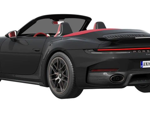 Porsche 911 Turbo S Cabriolet 2026 Modelo 3D