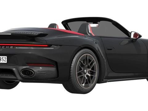 Porsche 911 Turbo S Cabriolet 2026 Modelo 3D