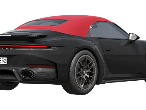 Porsche 911 Turbo S Cabriolet 2026 Modelo 3D