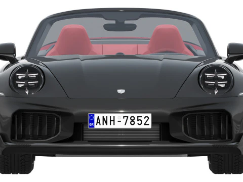 Porsche 911 Turbo S Cabriolet 2026 Modelo 3D