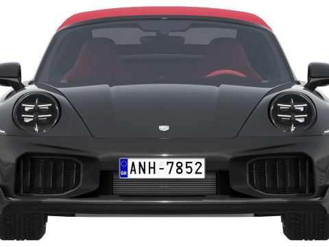 Porsche 911 Turbo S Cabriolet 2026 Modèle 3D