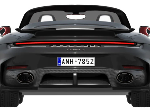 Porsche 911 Turbo S Cabriolet 2026 Modelo 3D