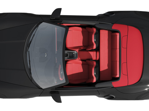 Porsche 911 Turbo S Cabriolet 2026 Modèle 3D