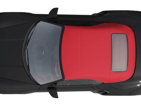 Porsche 911 Turbo S Cabriolet 2026 Modèle 3D