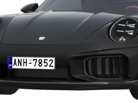 Porsche 911 Turbo S Cabriolet 2026 Modèle 3D
