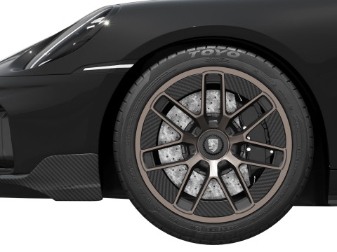 Porsche 911 Turbo S Cabriolet 2026 Modèle 3D