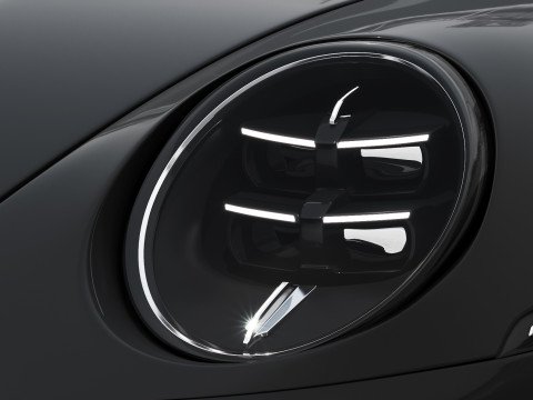 Porsche 911 Turbo S Cabriolet 2026 Modèle 3D