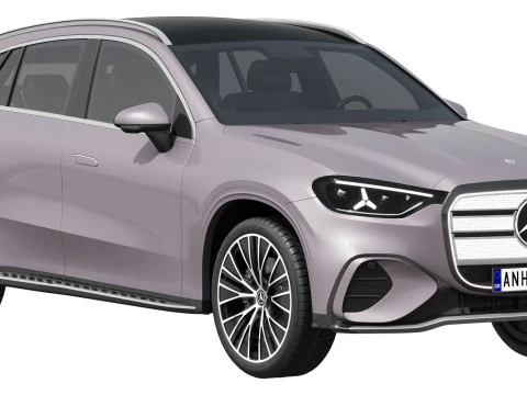 Mercedes-Benz GLC EV 2026 3D Model