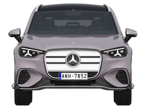 Mercedes-Benz GLC EV 2026 3D Model