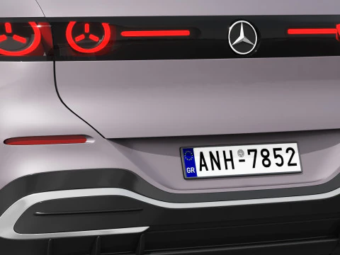 Mercedes-Benz GLC EV 2026 3D Model