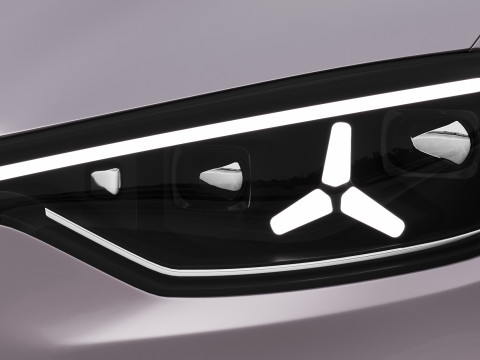 Mercedes-Benz GLC EV 2026 3D Modell