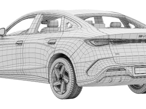 BYD Seal 6 DM-i 2025 Modèle 3D