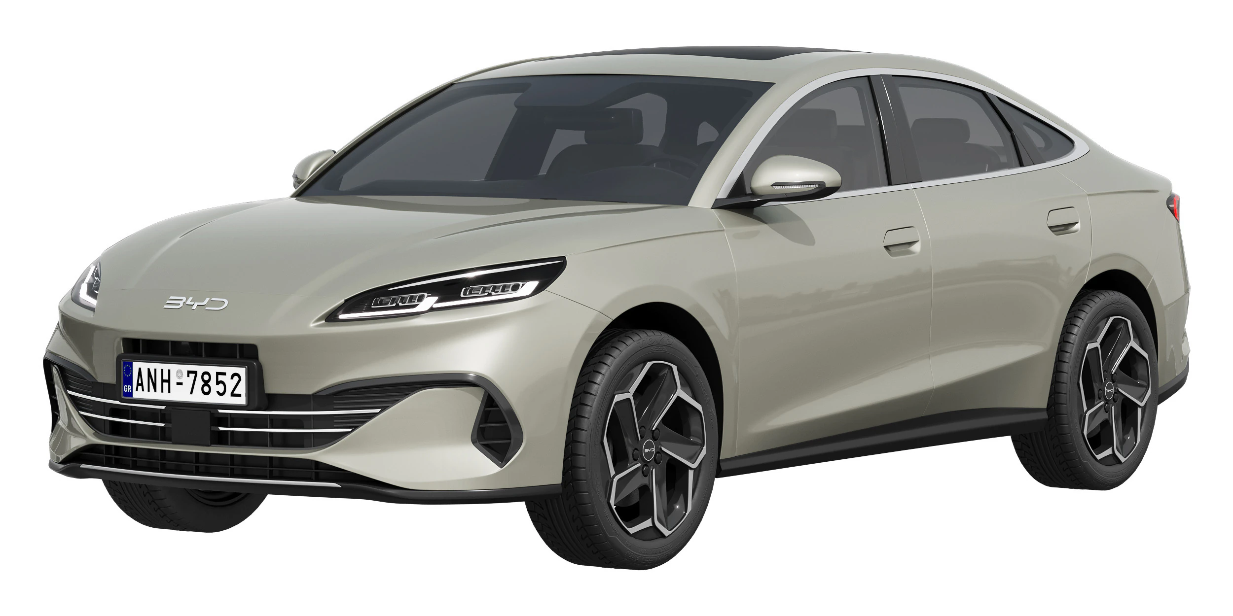 Sigillo BYD 6 DM-i 2025 Modello 3D .c4d .max .obj .3ds .fbx .stl .blend