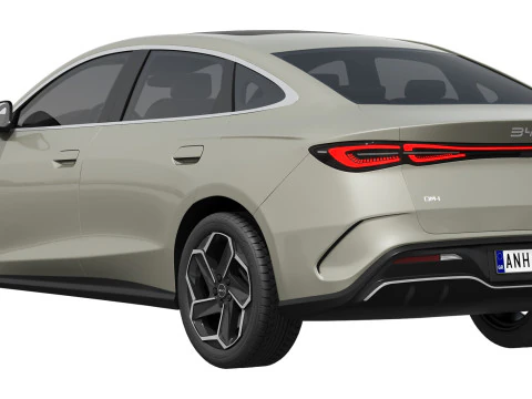 Sigillo BYD 6 DM-i 2025 Modello 3D